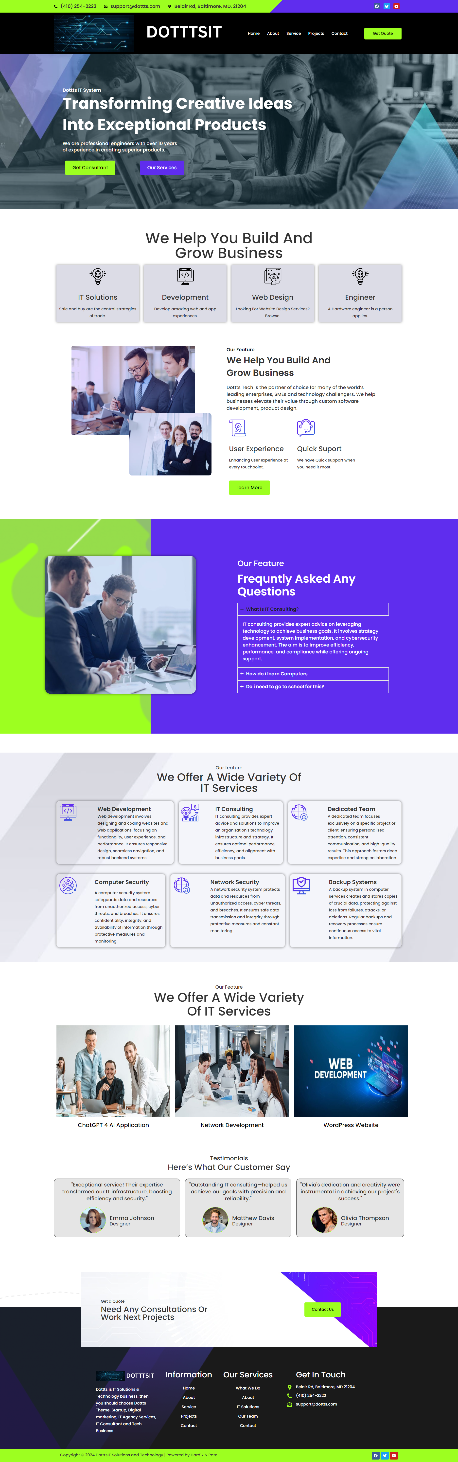 DotttsIT Template Kit